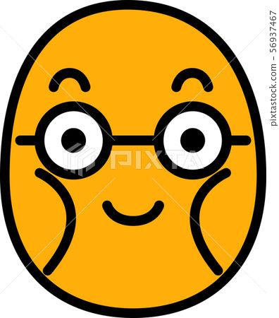 Face icon facial expression emotion expression skinny simple illustration Face icon facial expression emotion expression skinny simple illustration 56937467