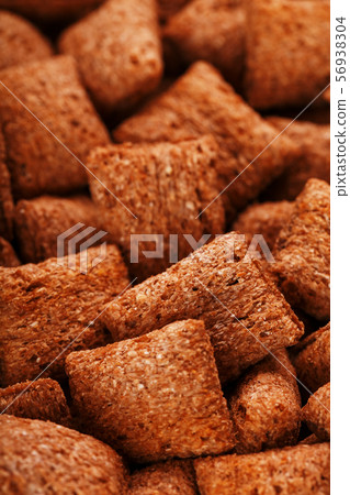 Chocolate pads, sweet breakfast cereal with Chocolate pads, sweet breakfast cereal with 56938304