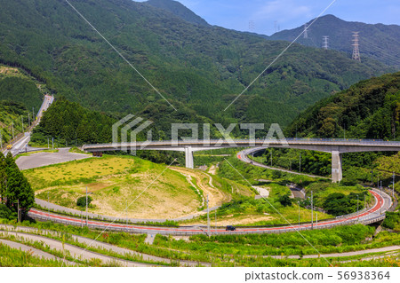 Gogayama Cross Base View from Camp Site [Nakagawa City, Fukuoka Prefecture] 56938364