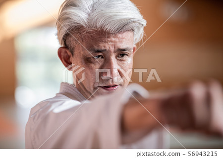 karate, empty hand, senior 56943215