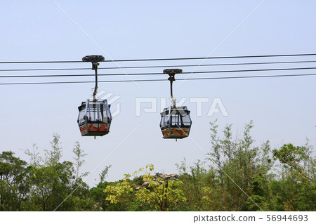 Nong Ping cable car. 2 may 2019 hk Nong Ping cable car. 2 may 2019 hk 56944693