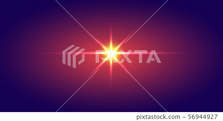 Explosion of red light radial dots pattern Explosion of red light radial dots pattern 56944927