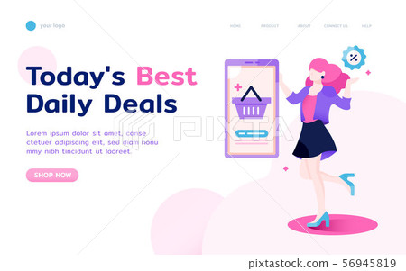 Sheconomy landing page layout Sheconomy landing page layout 56945819