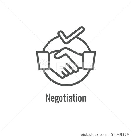 Hiring Process icon with an aspect of being a new Hiring Process icon with an aspect of being a new 56949379