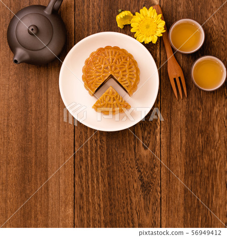 中秋節月餅蓋貝 中秋節月餅蓋貝 56949412