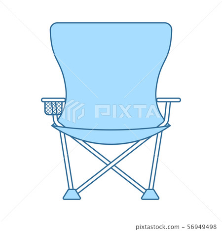 Icon Of Fishing Folding Chair Icon Of Fishing Folding Chair 56949498