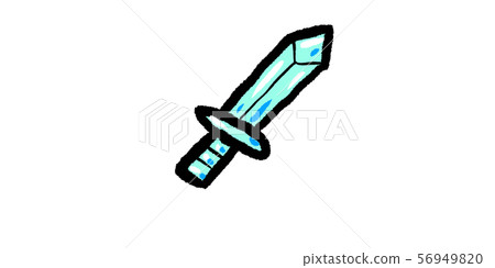 Diamond, ken, sword, sword, sword, game, RPG, illustration, handwriting, hand drawn, analog, simple, doodle Diamond, ken, sword, sword, sword, game, RPG, illustration, handwriting, hand drawn, analog, simple, doodle 56949820