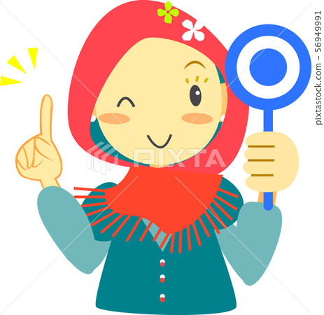 Inspiring Muslim woman Inspiring Muslim woman 56949991