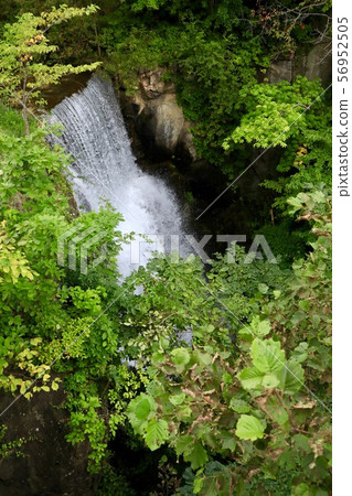 Look at Sobetsu Falls from above 56952505