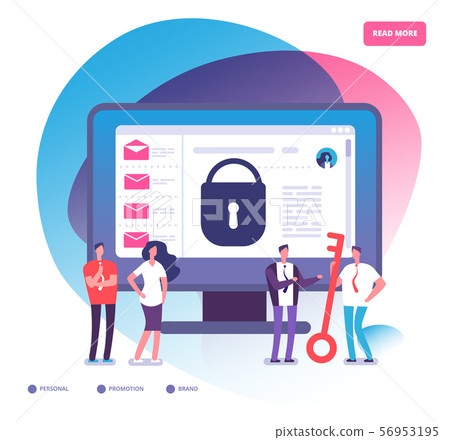 Email encryption. Internet data protection, business assets security system. Email encrypted and Email encryption. Internet data protection, business assets security system. Email encrypted and 56953195