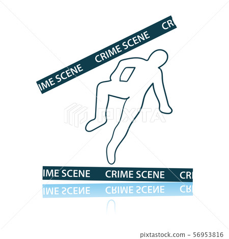 Crime Scene Icon 56953816