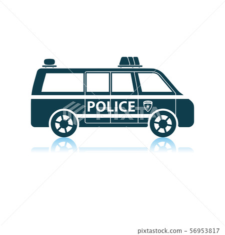 Police Van Icon 56953817