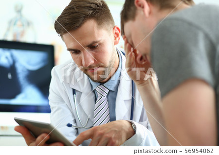 Man working in hospital Man working in hospital 56954062