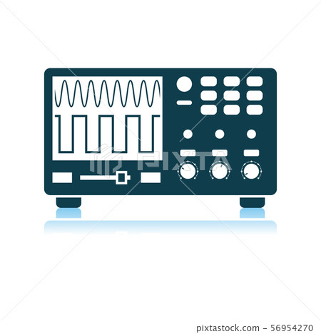 Oscilloscope Icon 56954270
