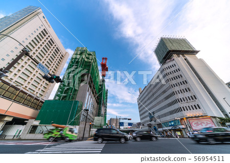 在日本櫻木町2丁目和櫻木町站建設發展計劃的橫濱市容的看法 在日本櫻木町2丁目和櫻木町站建設發展計劃的橫濱市容的看法 56954511