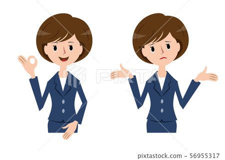 Business woman OL upper body 56955317