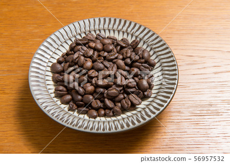 Coffee beans, roasting, mocha express, mocha pot, coffee pot, grinder 56957532