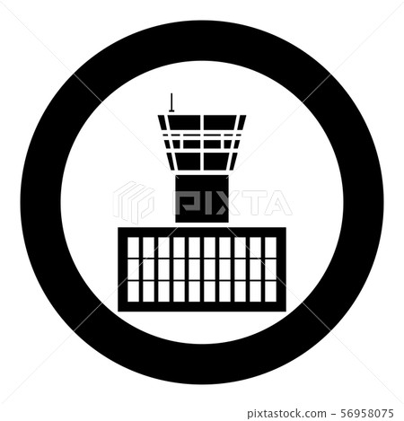Airport control tower Airport Building Flight 56958075