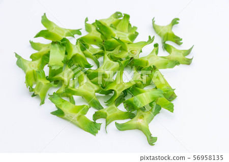 Slice of winged bean Slice of winged bean 56958135