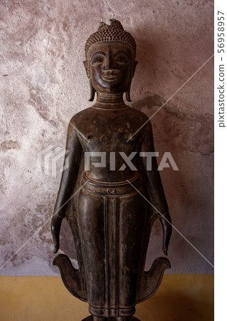 Laos Vientiane: Buddha, Wat Si Saket Buddha Laos Vientiane: Buddha, Wat Si Saket Buddha 56958957