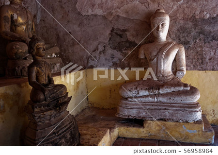 Laos Vientiane: Buddha, Wat Si Saket Buddha Laos Vientiane: Buddha, Wat Si Saket Buddha 56958984
