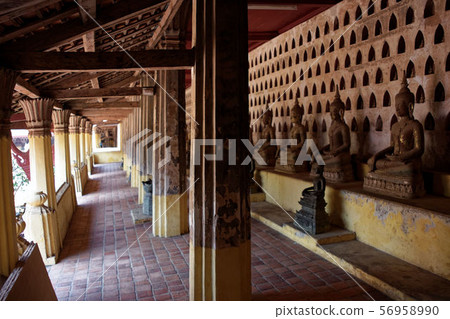 老撾萬象:佛陀,Wat Si Saket Buddha 老撾萬象:佛陀,Wat Si Saket Buddha 56958990