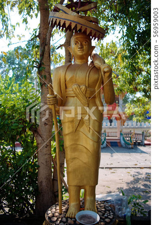 Laos Vientiane: Buddha, Wat Si Saket Buddha Laos Vientiane: Buddha, Wat Si Saket Buddha 56959003
