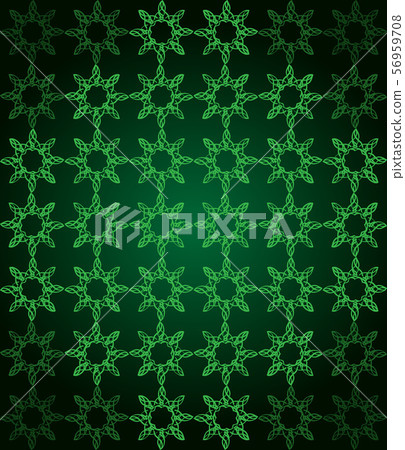 Seamless vintage wallpaper with dark color tones. 56959708