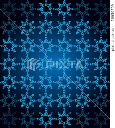 Seamless vintage wallpaper with dark color tones. 56959709