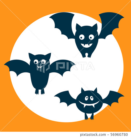 Halloween set bat 56960780