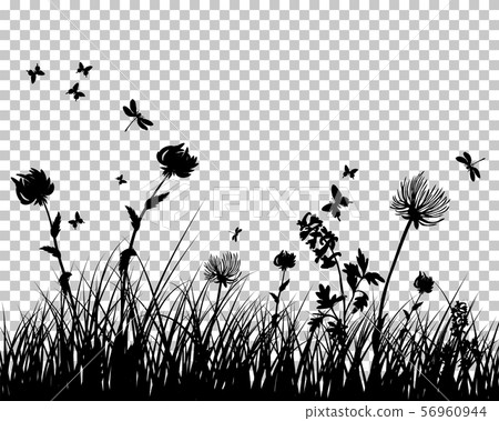 Meadow silhouette 56960944