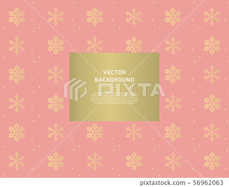金色雪花圖案 金色雪花圖案 56962063