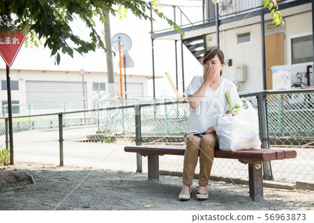Housewife in the park Housewife in the park 56963873