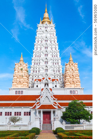 The famous temple Watyanasangvararam (Thai temple) at pattaya in thailand 56965080