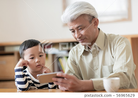 grandfather, grandfathers, boy 56965629
