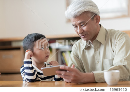 smartphone, sumaho, senior 56965630