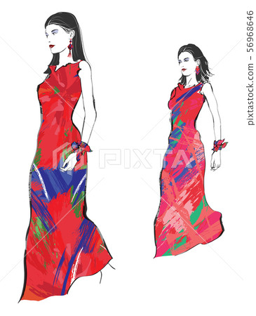 Young fashion models 56968646
