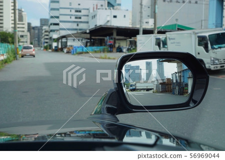 Landscape seen from a taxi driver 56969044
