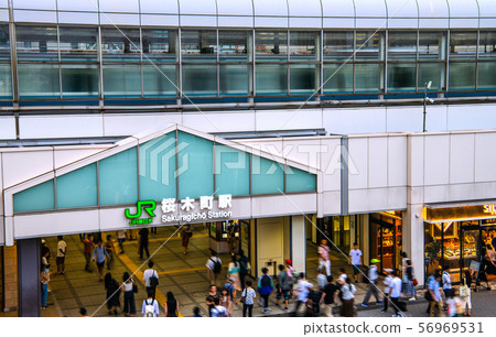 日本橫濱城市景觀,櫻木町站(南門,東口)等景觀 日本橫濱城市景觀,櫻木町站(南門,東口)等景觀 56969531