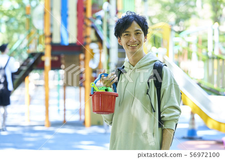 Ikumen Young Men Family Parent-Child Babysitter 56972100