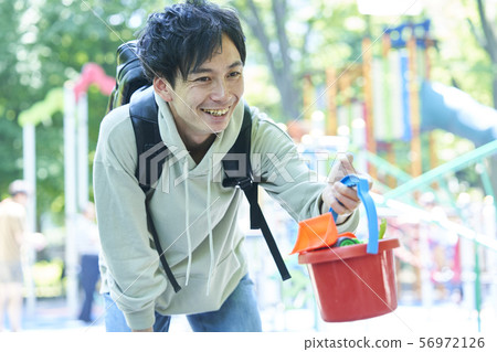 Ikumen Young Men Family Parent-Child Babysitter 56972126