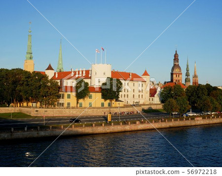 Riga Castle and Daugava River (Latvia) Riga Castle and Daugava River (Latvia) 56972218
