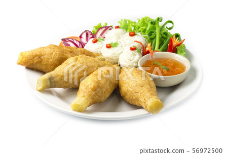 Vietnamese Shrimp Deep Fried on Sugarcane Stick 56972500