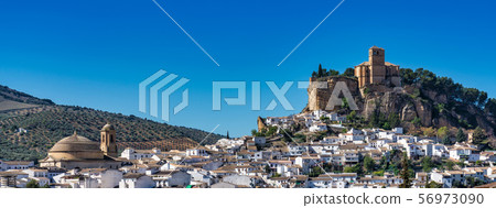 Montefrio in the Granada region of Andalusia in Spain Montefrio in the Granada region of Andalusia in Spain 56973090