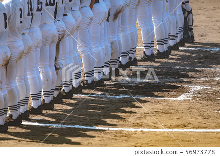 High school baseball game landscape 56973778