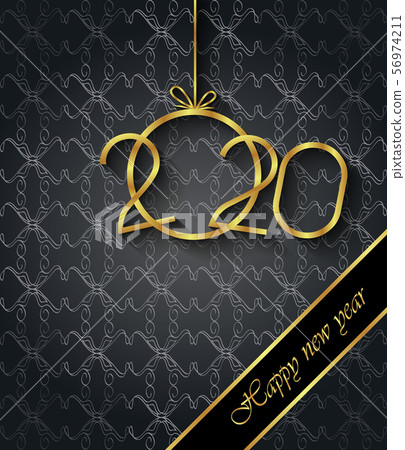 2020 Happy New Year background. 56974211