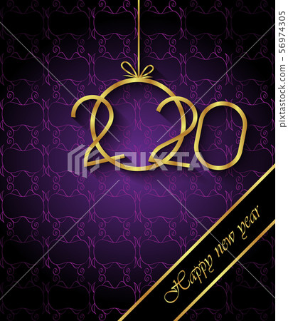 2020 Happy New Year background. 56974305