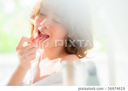Female beauty soft focus 56974619