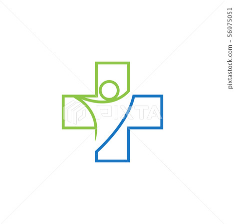 Medical cross graphic design template vector-插圖素材 [56975051] - PIXTA圖庫