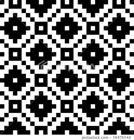 Pixel Jacquard nit pattern background Pixel Jacquard nit pattern background 56976548